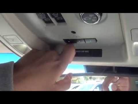 how to program gm garage door opener