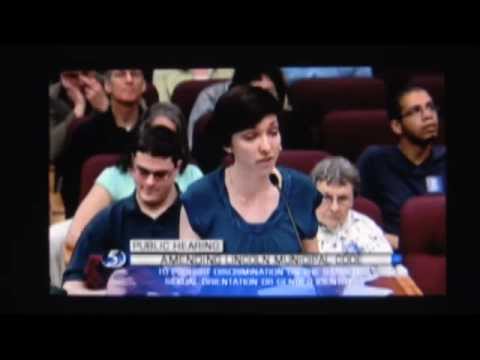 Lincoln LGBT Ordinance — Hannah Buell Video