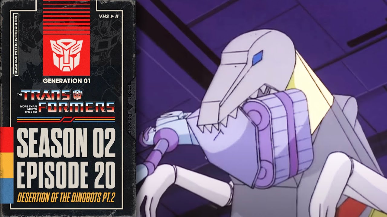 Desertion of the Dinobots, Part 2 | Transformers: Generation 1 | Season 2 | E20 | Hasbro Pulse