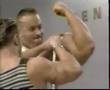 Huge biceps