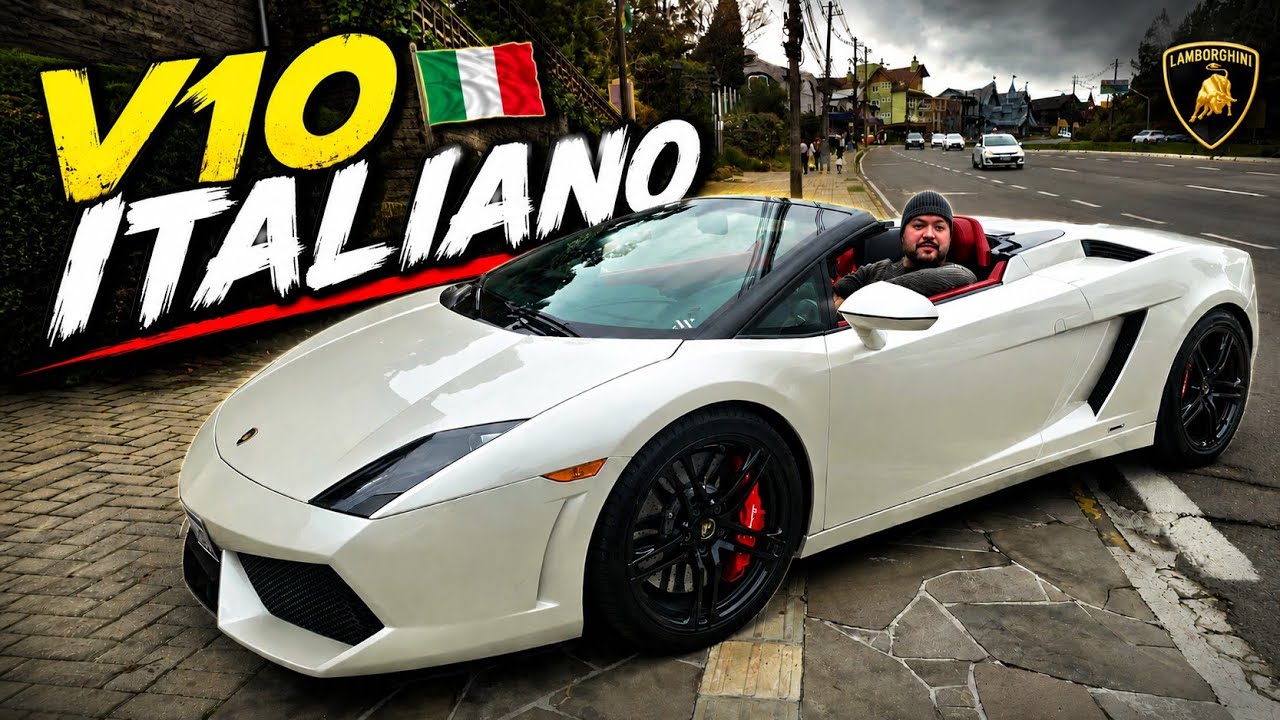 REALIZEI UM SONHO: LAMBORGHINI GALLARDO!!