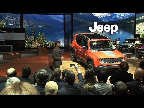 All-new 2015 Jeep Renegade Reveal at the Geneva Motor Show