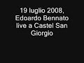 Edoardo Bennato a Castel San Giorgio 
