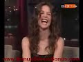 katie holmes on david letterman part1
she is talkin dirty with him i loved her chats