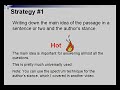 MCAT Strategy - VR: Active Strategies. Hot or not?