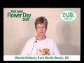 Park Seed Flower Day 2008: Wanda Bellamy