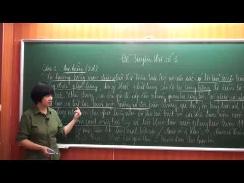 Bài giảng chữa đề số 01 (Phần 01)