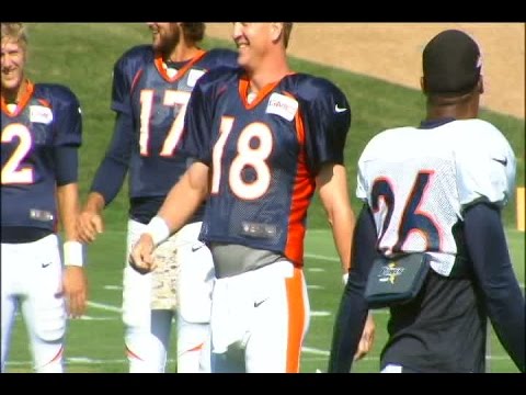 Peyton Manning and Britton Colquitt dance to Rocky Top