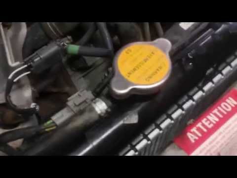 how to bleed nissan titan cooling system