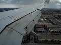 Landing and taxi@Miami International Airport from the west