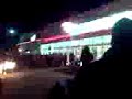 Supermarket opening - firespitting