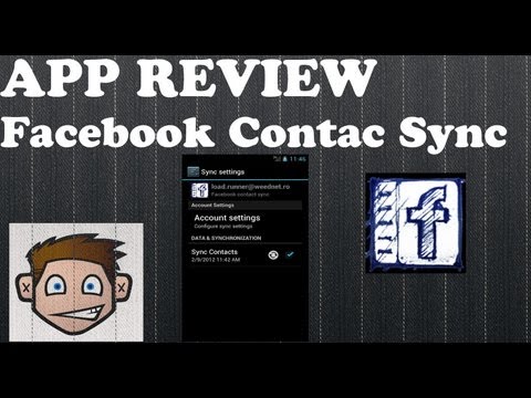 how to sync facebook contacts on cm10