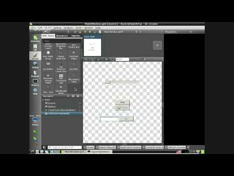 Building Qt5 UIs with the MachinekitSDK