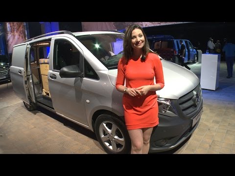 Mercedes-Benz TV: Torie checks out the new Vito in Berlin