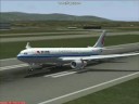 A330-200 China Airlines landing at Taipei A330-200 China Airlines landing at Taipei