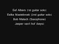 eef albers guitar, eelke mastebroek guitar, bob malach sax. jasper van't hof keys.