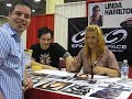 FanFest - Linda Hamilton Kisses Joe!