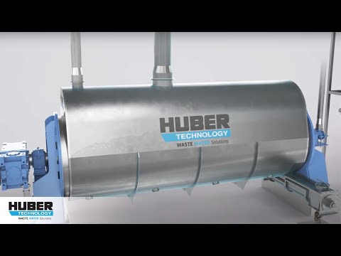 Animation: HUBER Disc Dryer RotaDry®