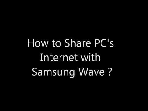 how to use internet from galaxy y to laptop