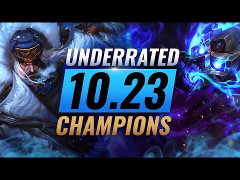 10 INCREDIBLY Underrated Champions YOU SHOULD ABUSE in Patch 10.23 - League of Legends Preseason 11