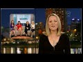 Carrie Bickmore at the News Desk on Rove (17th June 2007)