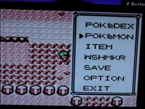 how to get m in pokemon blue