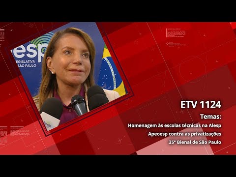 Homenagem às escolas técnicas na Alesp | Apeoesp contra as privatizações | 35ª Bienal de São Paulo