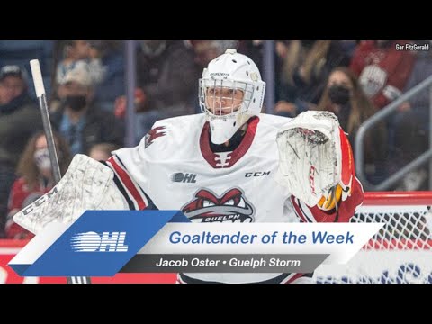 OHL Goaltender of the Week