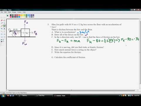 how to determine normal force