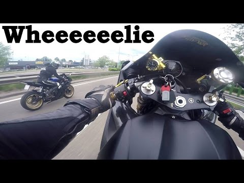 How to wheelie a Yamaha R1