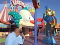 USH - The Simpsons Ride - Now OPEN!! Part 2 - 5-17-08