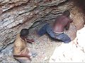 Underground ruby mining at Winza, Tanzania Underground ruby mining at Winza, Tanzania