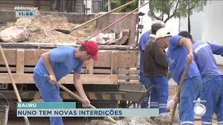 Obras na avenida Nuno de Assis estão exigindo interdições nos dois trechos da avenida
