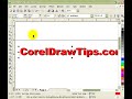 Text Drop Shadow in CorelDraw X3