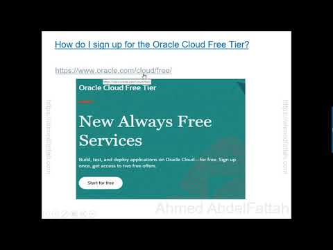 How to register for Oracle Cloud Always Free Services? – Ahmed ...