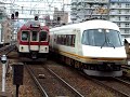 Kintetsu railway trains at Tsuruhashi station, Osaka.近鉄電車、鶴橋駅。