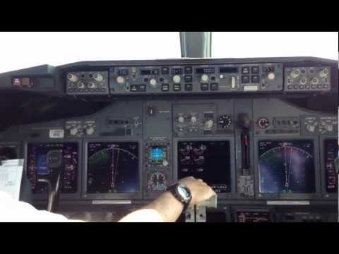 westjet - Flying jump seat on our 737-800 Care-antee aircraft. Take off from runway 05. Thanks to the crew for a great experience!