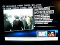 CNN showing 13 of Aban protest in Iran,