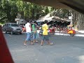 jalan-jalan di solo, iseng-iseng bikin video diatas becak