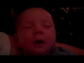 1 Month old baby laughing in his sleep