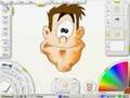 capture video d'un dessin en couleur