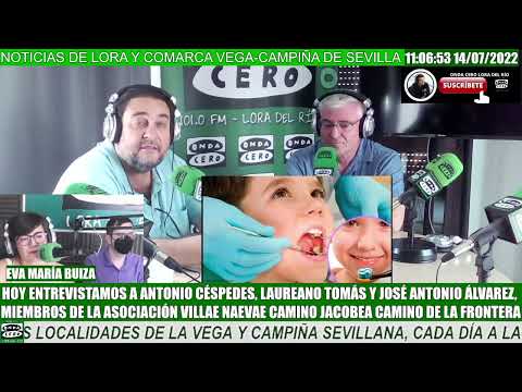 23/08/2022 – Entrevista en Onda Cero Lora del Rio a Camino de Santiago ...