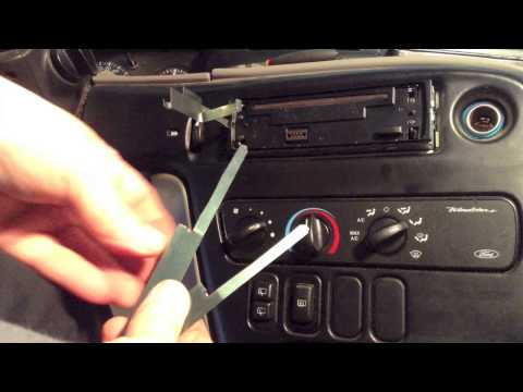 how to eject a cd from a car's cd player