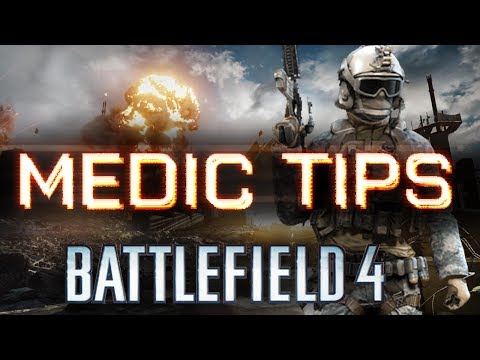 Battlefield 4 PS4 Multiplayer MEDIC CLASS TIPS Gameplay GUIDE - How to WIN w/ MEDIC in BF4