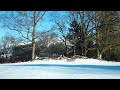 Snowy Loughrigg and the Henge from Skelwith Fold Caravan Park