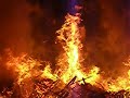 Deadhorse beach fire