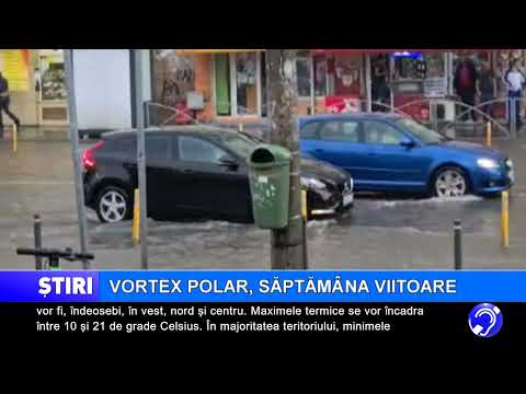Vortex polar la orizont