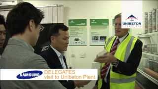 Samsung Delegates Visit, Unibeton Ready Mix | Leading Through Innovation