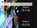 curso de guitarra guitar lessons 2  escalas 1   scales 1 