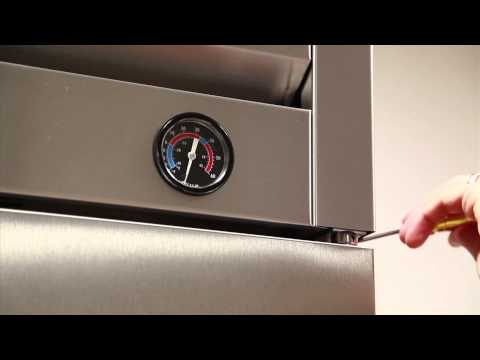 how to adjust refrigerator door